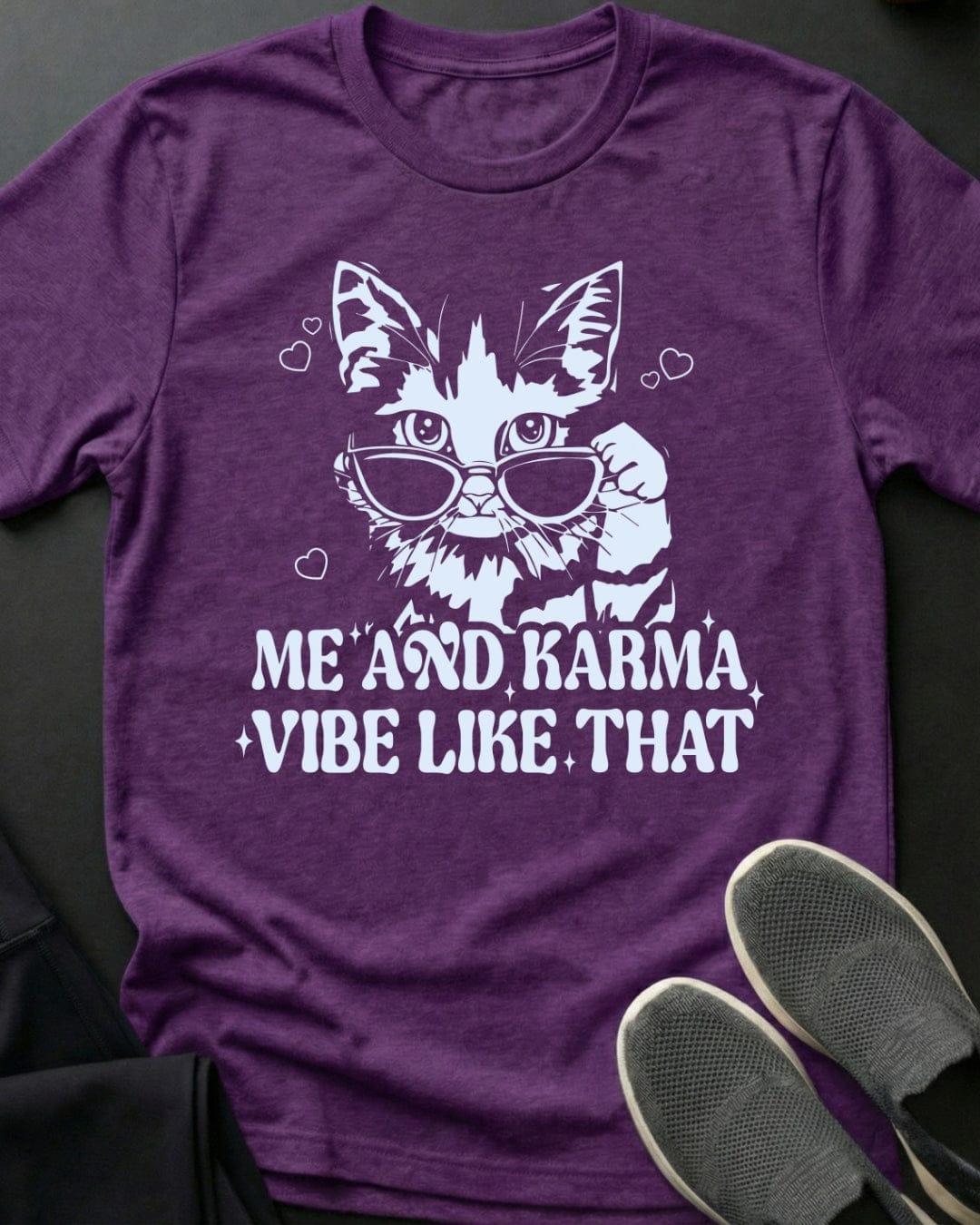 Karma Tee Gift For Cat Lover