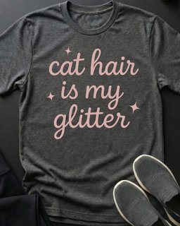 My Glitter Tee Gift For Cat Lover
