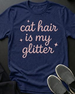 My Glitter Tee Gift For Cat Lover