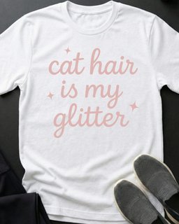 My Glitter Tee Gift For Cat Lover