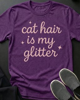 My Glitter Tee Gift For Cat Lover