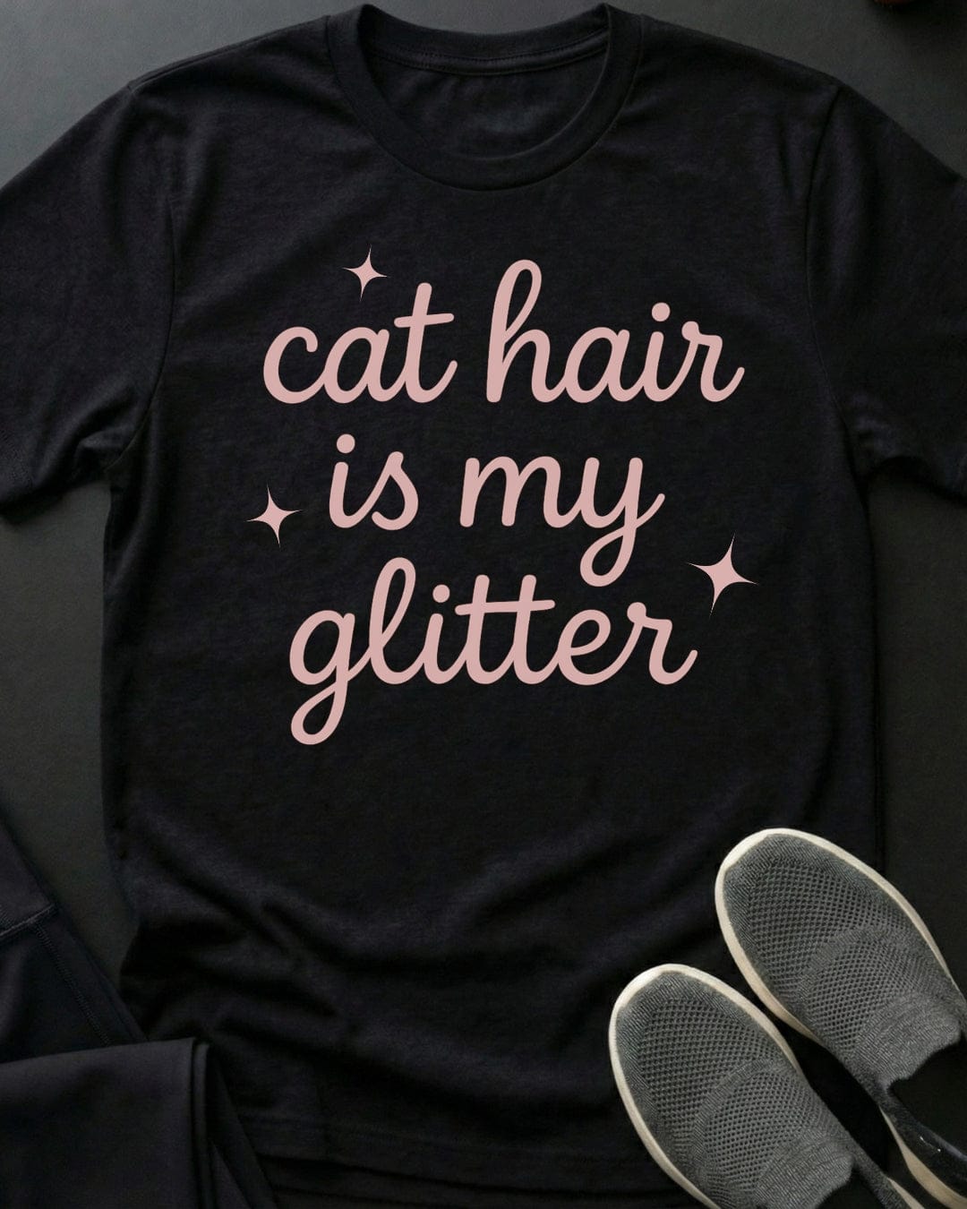 My Glitter Tee Gift For Cat Lover