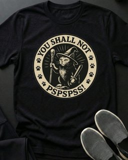 Pspspss Tee Gift For Cat Lover