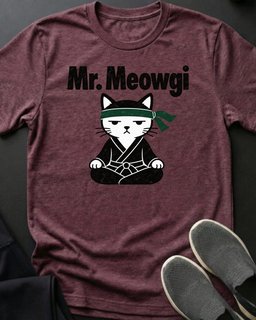 Mr Meowgi Tee Gift For Cat Lover