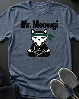 Mr Meowgi Tee Gift For Cat Lover