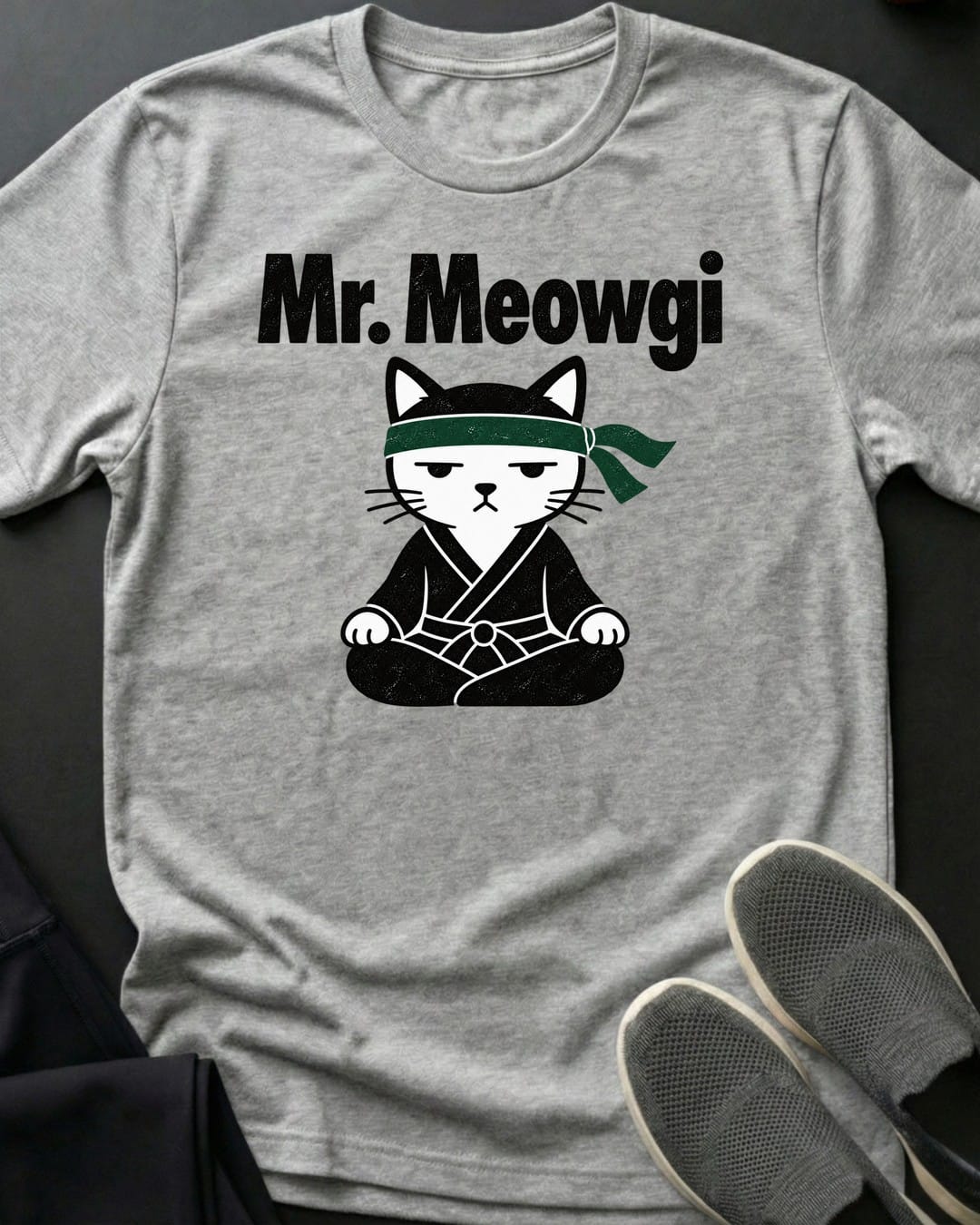 Mr Meowgi Tee Gift For Cat Lover