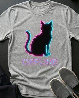 Offline Tee Gift For Cat Lover