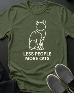 More Cats Tee Gift For Cat Lover