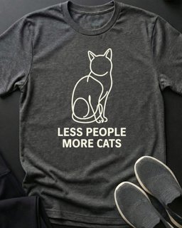 More Cats Tee Gift For Cat Lover