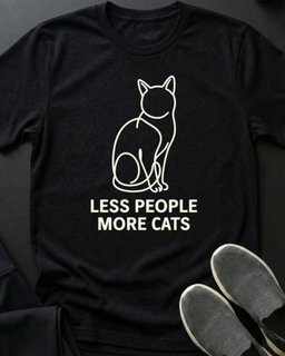 More Cats Tee Gift For Cat Lover