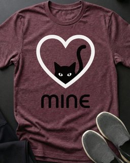 Mine Tee Gift For Cat Lover