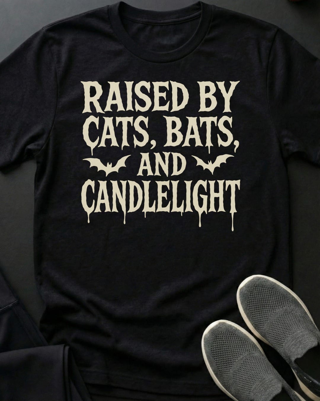 Raised By Tee Gift For Cat Lover