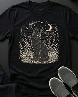 Outside Cat Tee Gift For Cat Lover