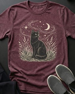 Outside Cat Tee Gift For Cat Lover