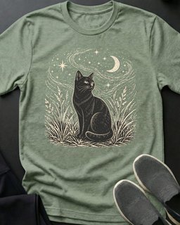 Outside Cat Tee Gift For Cat Lover