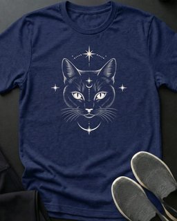 Mystic Cat Tee Gift For Cat Lover