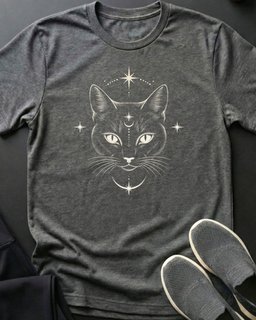 Mystic Cat Tee Gift For Cat Lover