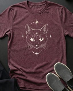 Mystic Cat Tee Gift For Cat Lover