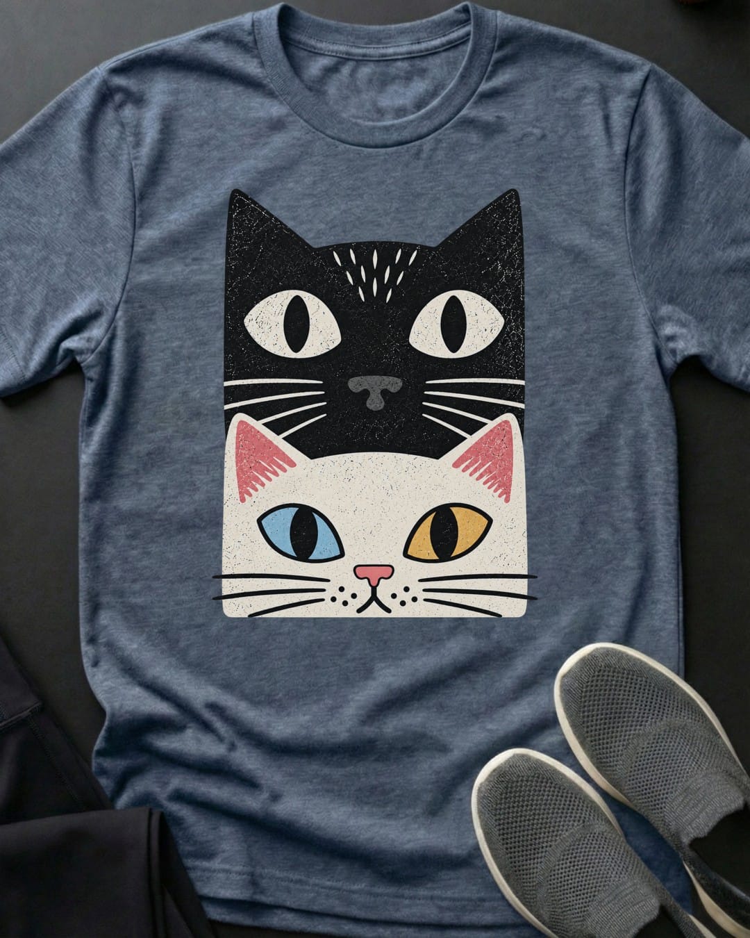 Pretty Eyes Stack Tee Gift For Cat Lover