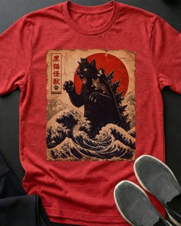 Momzilla Tee Gift For Cat Lover