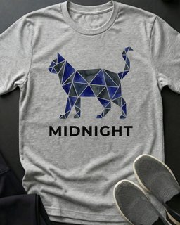 Midnight Tee Gift For Cat Lover