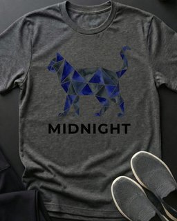 Midnight Tee Gift For Cat Lover