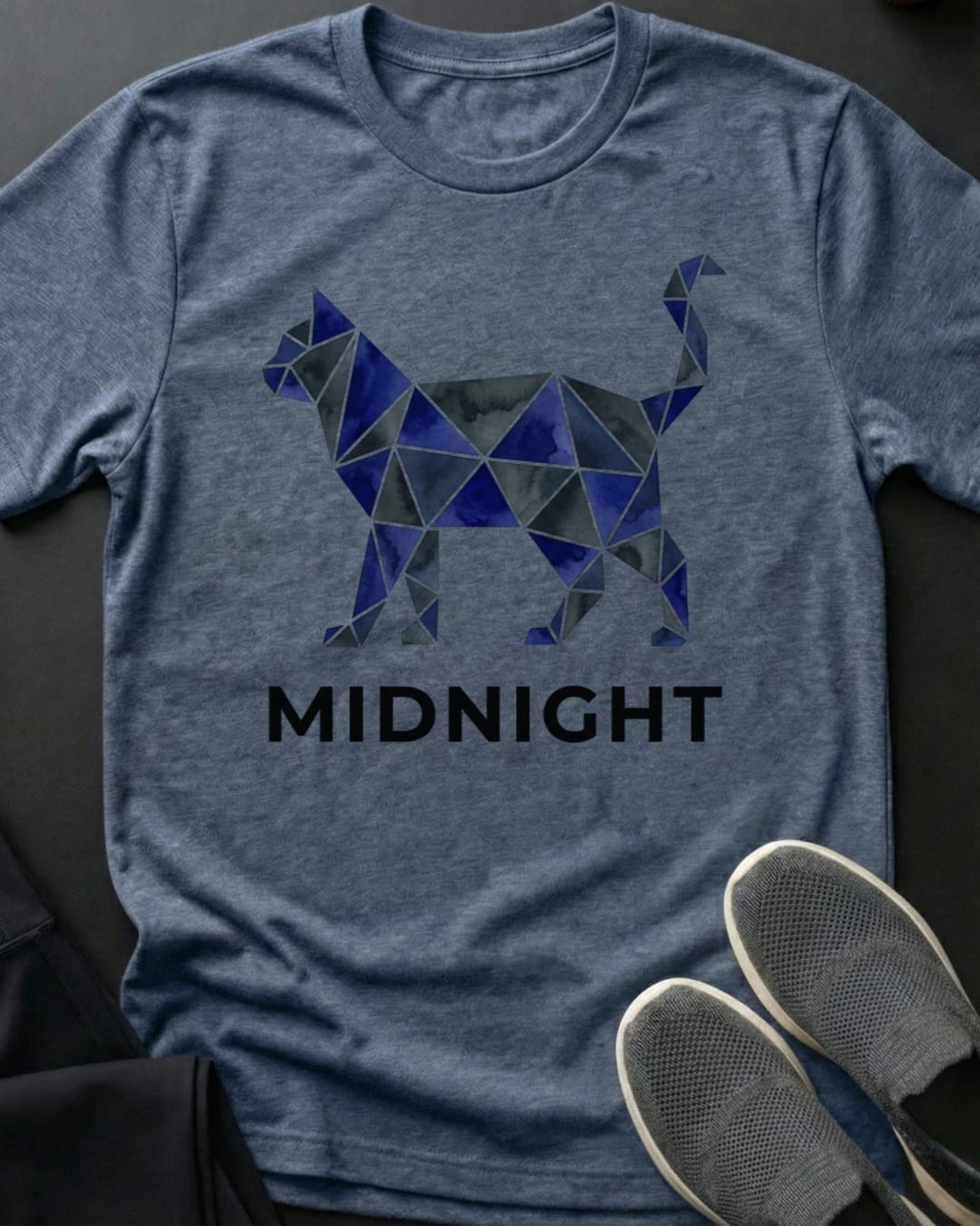 Midnight Tee Gift For Cat Lover