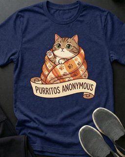 Purritos Tee Gift For Cat Lover
