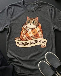Purritos Tee Gift For Cat Lover