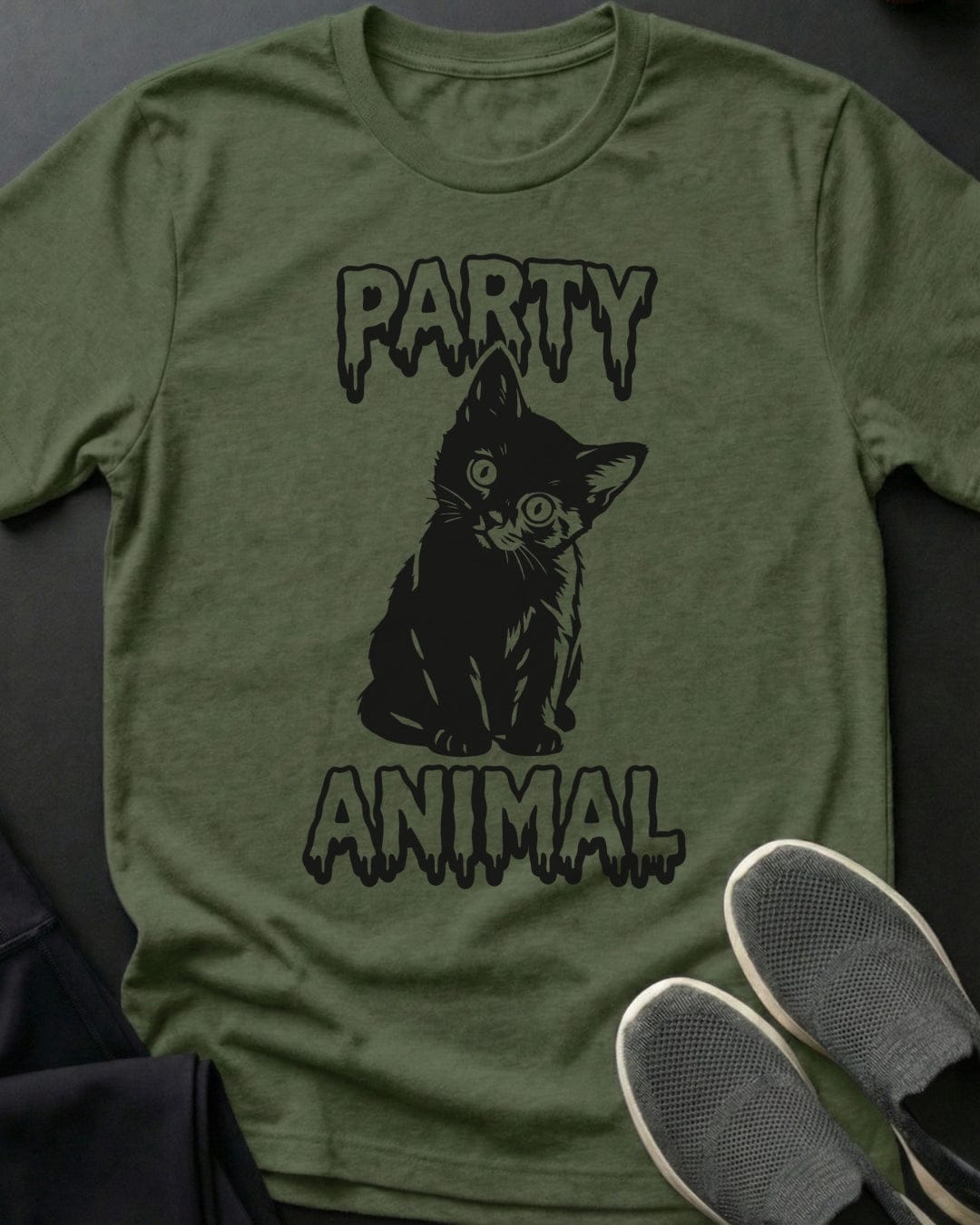 Party Animal Tee Gift For Cat Lover