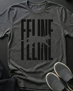 Feline Tee Gift For Cat Lover