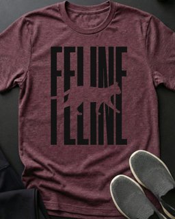 Feline Tee Gift For Cat Lover