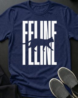 Feline Tee Gift For Cat Lover