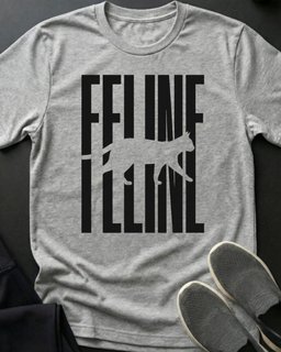 Feline Tee Gift For Cat Lover