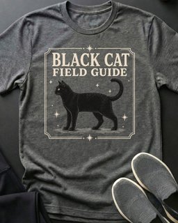 Field Guide Tee Gift For Cat Lover