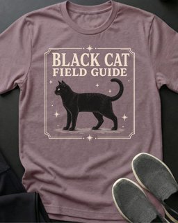 Field Guide Tee Gift For Cat Lover
