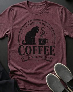 Fueled Tee Gift For Cat Lover
