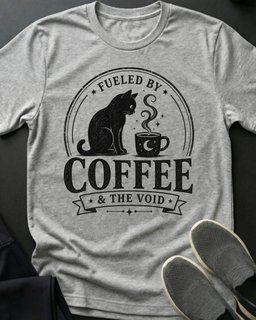 Fueled Tee Gift For Cat Lover