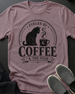 Fueled Tee Gift For Cat Lover