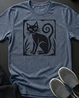 Curious Familiar Tee Gift For Cat Lover