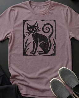 Curious Familiar Tee Gift For Cat Lover