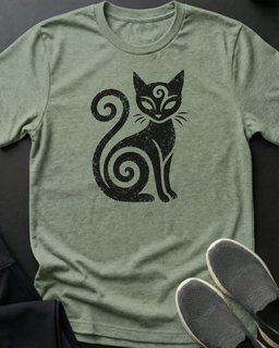 Enchanted Feline Tee Gift For Cat Lover