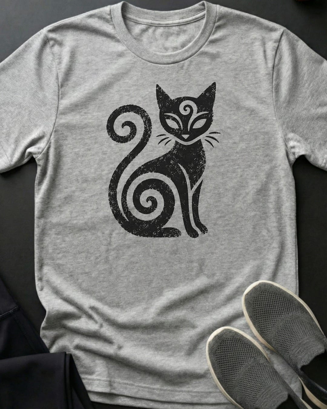 Enchanted Feline Tee Gift For Cat Lover