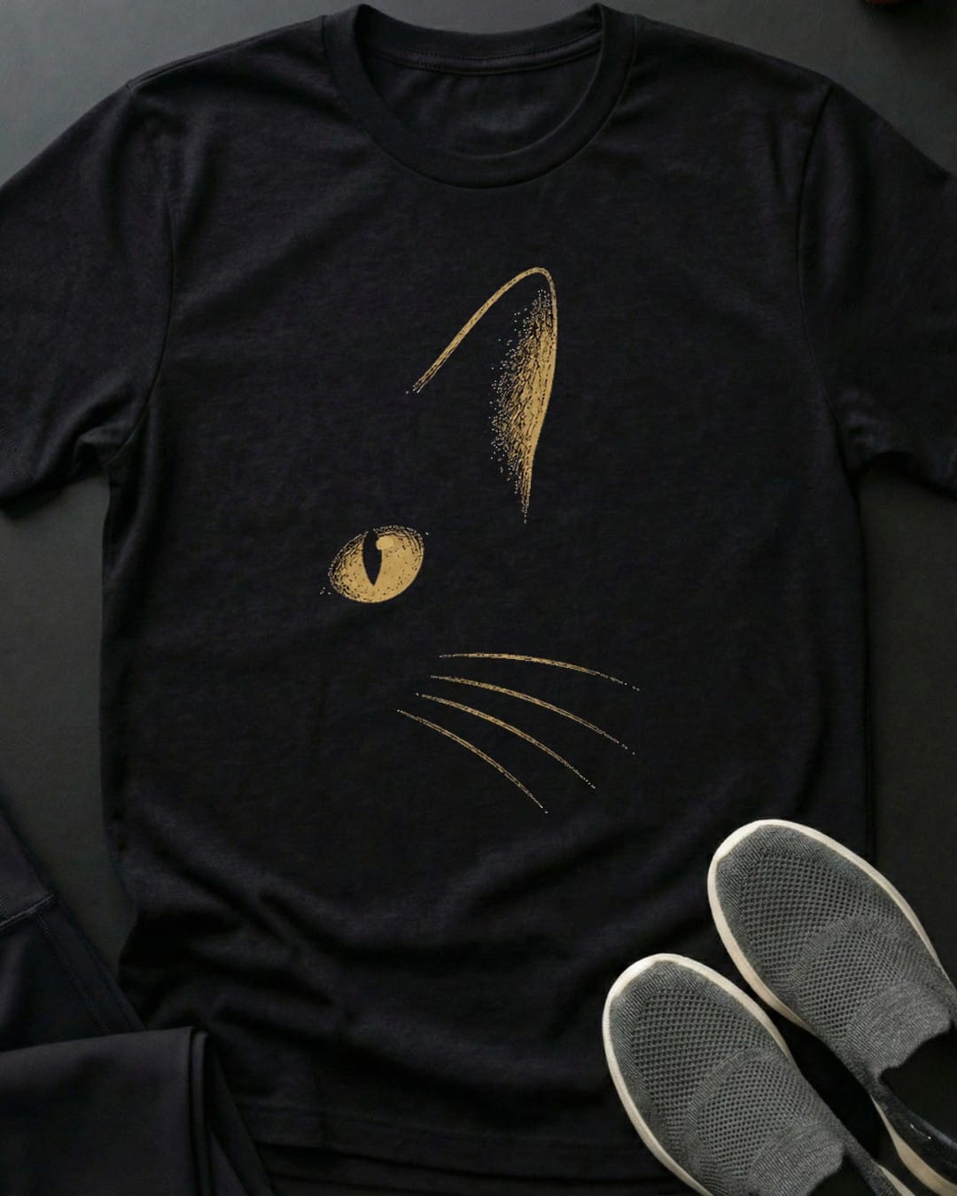 Gaze Tee Gift For Cat Lover