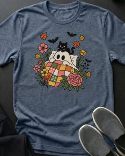 Ghost Nap Tee Gift For Cat Lover