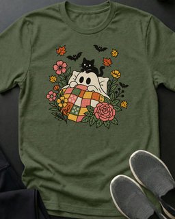Ghost Nap Tee Gift For Cat Lover