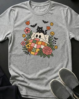 Ghost Nap Tee Gift For Cat Lover