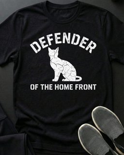 Defender Tee Gift For Cat Lover