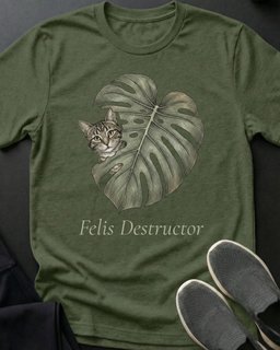 Destructor Tee Gift For Cat Lover