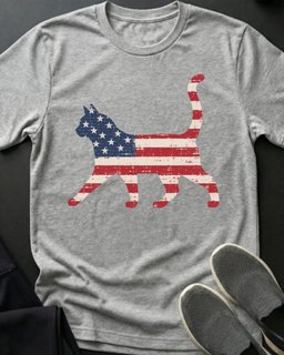 Freedom Cat Tee Gift For Cat Lover